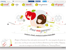 Tablet Screenshot of pourmapom.canalblog.com