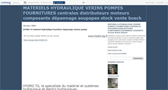 Desktop Screenshot of pompehydraulique.canalblog.com