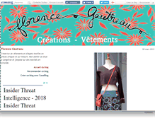Tablet Screenshot of florencegautreau.canalblog.com