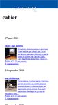 Mobile Screenshot of carnetsanne.canalblog.com