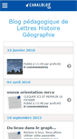 Mobile Screenshot of proflhg.canalblog.com