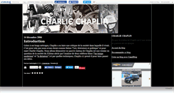 Desktop Screenshot of charliechaplin.canalblog.com