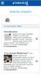 Mobile Screenshot of charliechaplin.canalblog.com