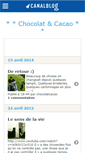 Mobile Screenshot of chocolatcacao.canalblog.com