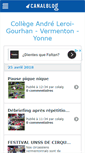Mobile Screenshot of colalg.canalblog.com