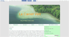 Desktop Screenshot of carnetvert.canalblog.com