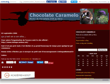 Tablet Screenshot of chocolatcaramelo.canalblog.com