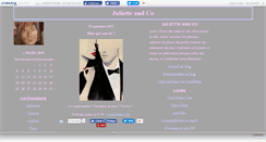 Desktop Screenshot of julietteandco.canalblog.com