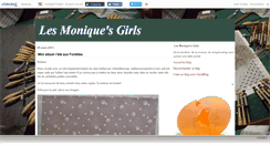 Desktop Screenshot of lesmoniquesgirls.canalblog.com