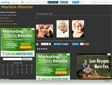 Tablet Screenshot of normarilyn55.canalblog.com