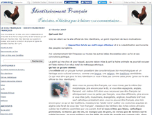 Tablet Screenshot of coqfrancais.canalblog.com