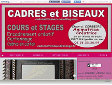 Tablet Screenshot of cadresetbiseaux.canalblog.com