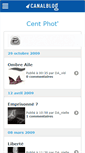 Mobile Screenshot of centphot.canalblog.com