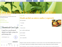 Tablet Screenshot of cuisinedemartine.canalblog.com