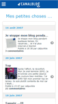 Mobile Screenshot of catpunkie.canalblog.com