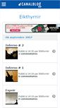 Mobile Screenshot of eikthyrnir.canalblog.com