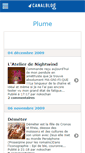 Mobile Screenshot of nokoplume.canalblog.com