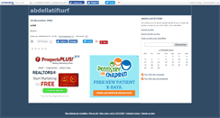 Desktop Screenshot of abdellatifturf.canalblog.com