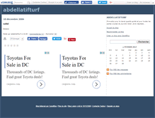 Tablet Screenshot of abdellatifturf.canalblog.com