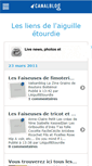 Mobile Screenshot of liensdeletourdie.canalblog.com