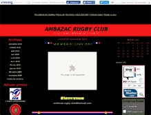 Tablet Screenshot of ambazac87rugby.canalblog.com