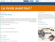 Tablet Screenshot of lamodeavanttout.canalblog.com