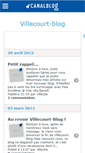 Mobile Screenshot of geneavillecourt.canalblog.com