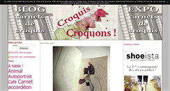 Desktop Screenshot of croquiscroquons.canalblog.com