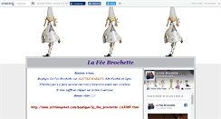 Desktop Screenshot of lafeebrochette.canalblog.com