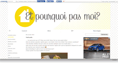 Desktop Screenshot of etpourquoipasmoi.canalblog.com