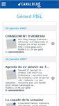 Mobile Screenshot of gpiel.canalblog.com