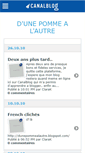 Mobile Screenshot of dunepommealautre.canalblog.com