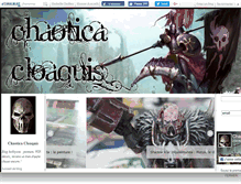 Tablet Screenshot of chaoticacloaquis.canalblog.com