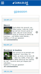 Mobile Screenshot of gpassion.canalblog.com
