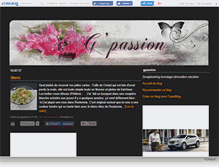 Tablet Screenshot of gpassion.canalblog.com