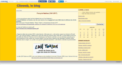 Desktop Screenshot of clioweb.canalblog.com