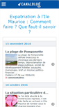 Mobile Screenshot of expatriemaurice.canalblog.com