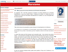 Tablet Screenshot of marxisme.canalblog.com