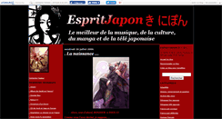 Desktop Screenshot of espritjapon.canalblog.com