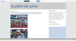 Desktop Screenshot of lepetrindesylvie.canalblog.com