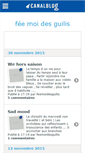 Mobile Screenshot of feemoidesguilis.canalblog.com