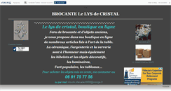 Desktop Screenshot of lysdecristal.canalblog.com