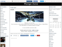 Tablet Screenshot of mangazone.canalblog.com