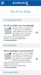 Mobile Screenshot of defilenfolie.canalblog.com