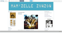 Desktop Screenshot of mamzellezonzon.canalblog.com