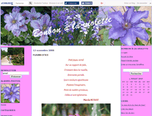 Tablet Screenshot of bonbonviolette.canalblog.com