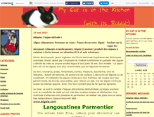 Tablet Screenshot of mycatskitchen.canalblog.com