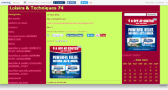 Desktop Screenshot of loisirs74.canalblog.com