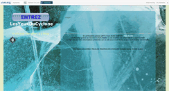 Desktop Screenshot of lesyeuxducyclone.canalblog.com