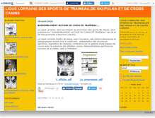 Tablet Screenshot of lorrainetraineau.canalblog.com